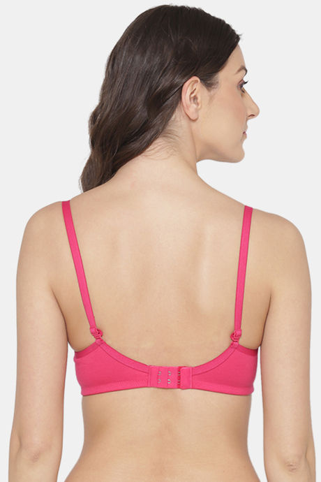 Tweens Padded Non Wired Full Coverage T-Shirt Bra - Dark Pink — image 2